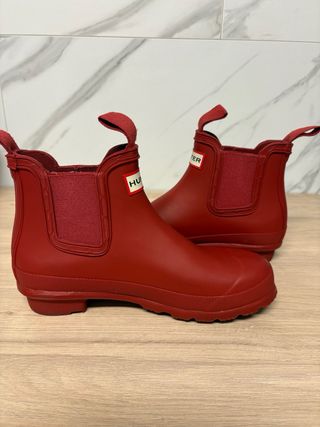 Botas de agua Hunter Rojas 37
