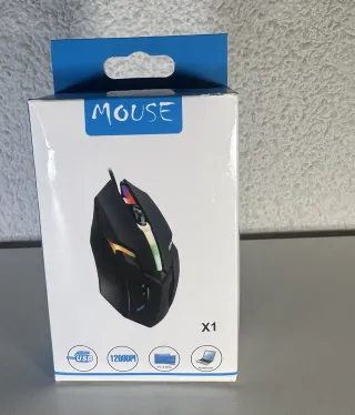 Ratón Gaming X1 USB Retroiluminado