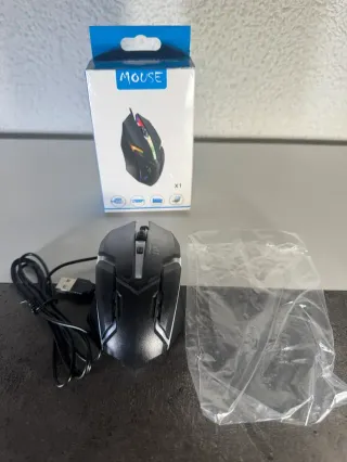 Ratón Gaming X1 USB Retroiluminado