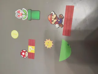 Lote Imanes Nevera Mario Bros