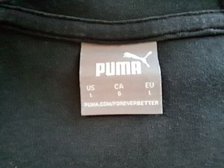 Sudadera Puma con capucha, color negro, Talla L