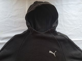 Sudadera Puma con capucha, color negro, Talla L