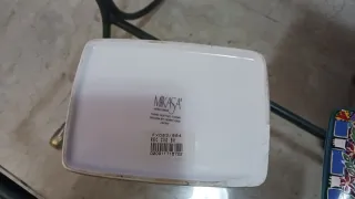 Scatola ceramica tema natalizio