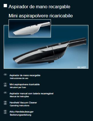 Aspirapolvere portatile ricaricabile SilverCrest Vacuum Clean