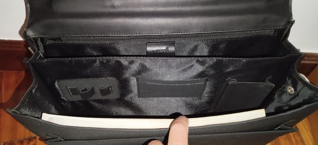 Maletín/Cartera Portadocumentos Negro