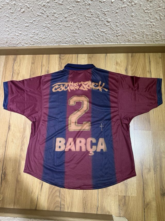 SIN USAR: Camiseta FC Barcelona x Travis Scott