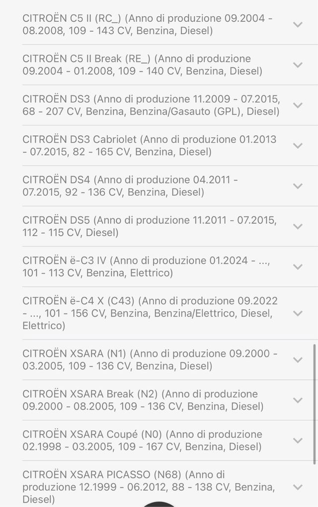 Dischi Freno Bosch citroen peugeot opel