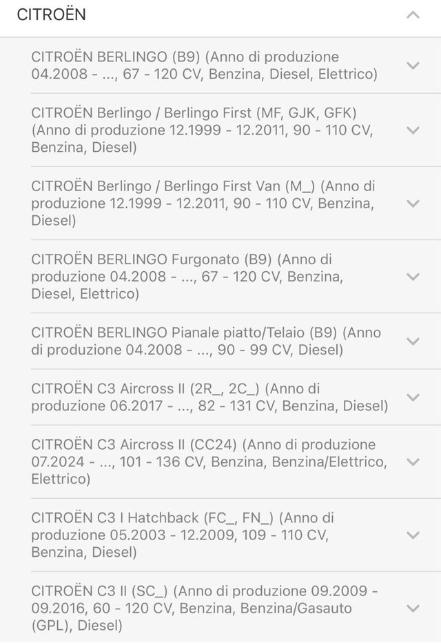 Dischi Freno Bosch citroen peugeot opel