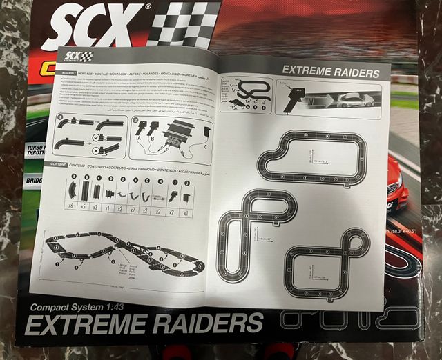 Scalextric 1:43 Completo (Longitud 4,50 m).