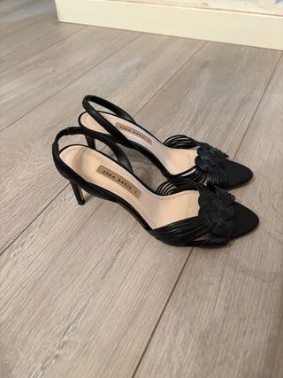 Sandalias Zara Negras Talla 38