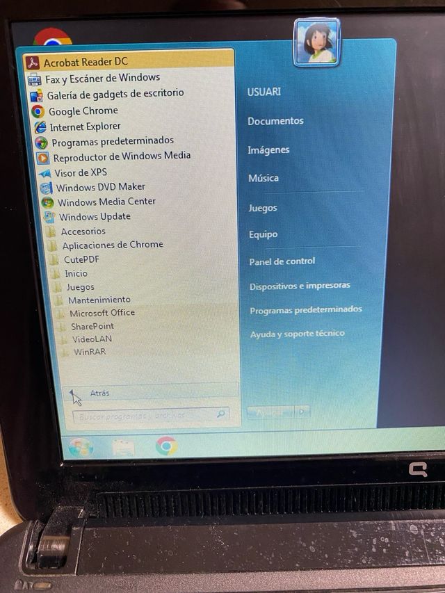 Mini Computer Portatile Compaq Nero