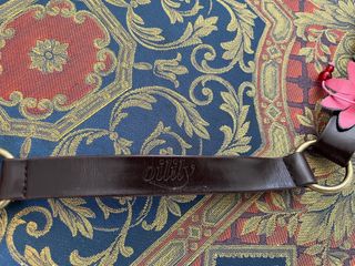 Cinturón Oilily flores y abalorios