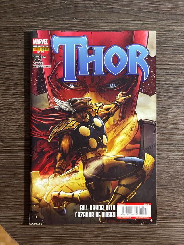 Lote comics marvel de Thor