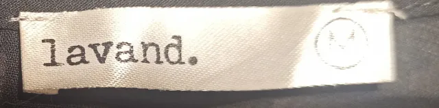 Vestido midi Lavand negro y multicolor