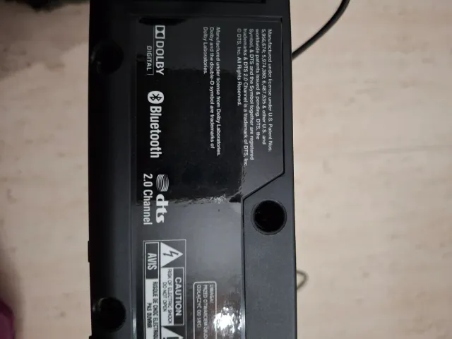 Barra de Sonido LG Negra