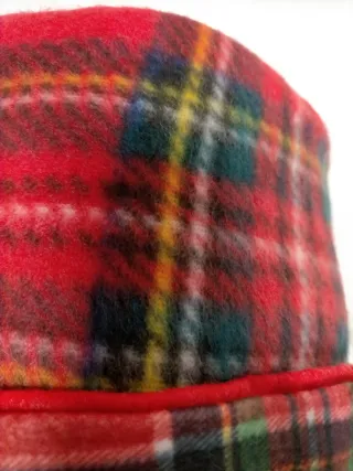 Sacchetto regalo Natale con renna plaid