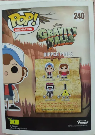 Funko Pop! Gravity Falls Dipper Pines 240 Chase