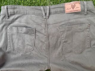 Pantalones Amichi T44 Gris/Verde Oliva