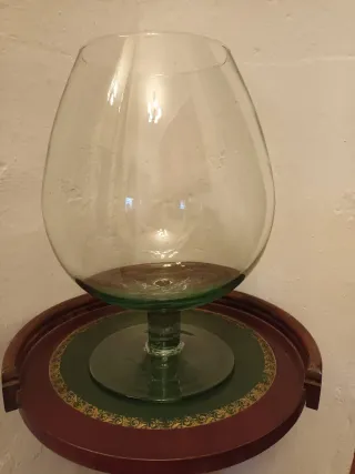 Copa de cristal grande