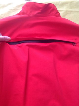 Chaqueta de moto roja Dainese