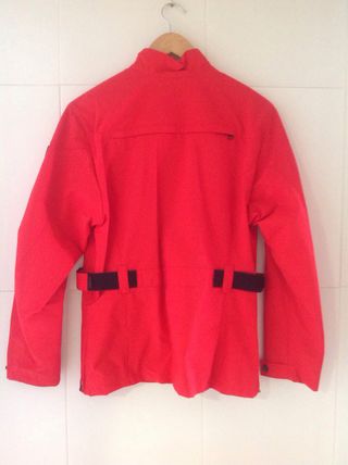 Chaqueta de moto roja Dainese