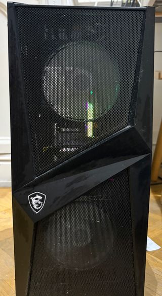 Torre PC Gamer MSI Negra RGB