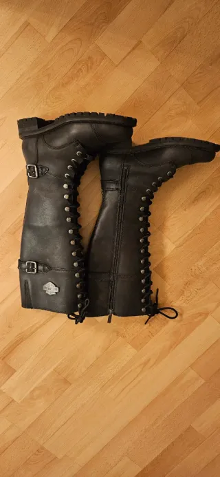 Botas Harley Davidson Talla 37 Negras