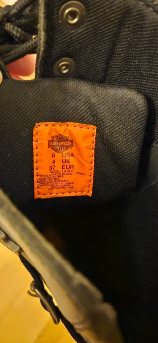 Botas Harley Davidson Talla 37 Negras