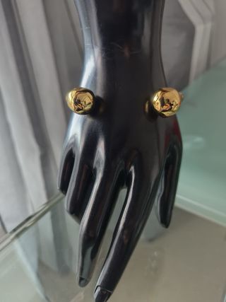 Pulsera UNO DE 50 Dorada Bolas