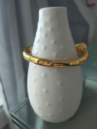 Pulsera UNO DE 50 Dorada Bolas