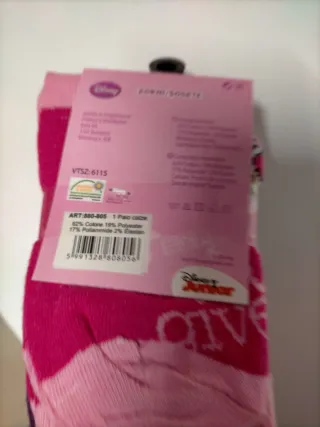 4 paia calze bimba Disney