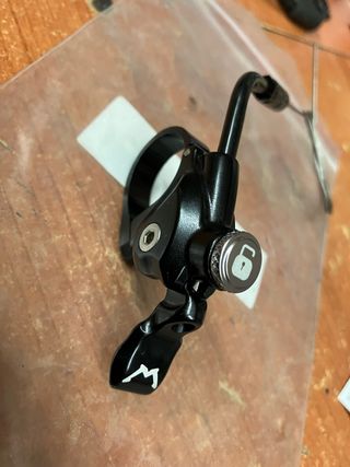 Pulsador bloqueo horquilla MTB