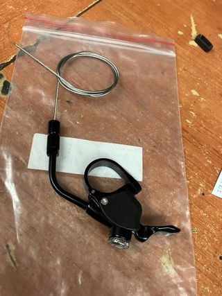 Pulsador bloqueo horquilla MTB