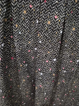 Falda Molly Bracken Negra Multicolor