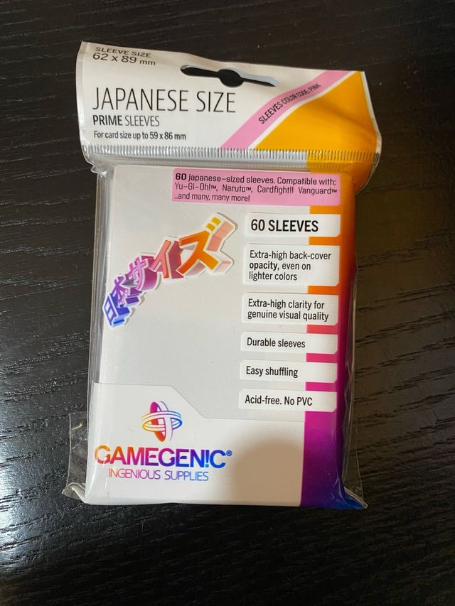 60 Fundas Japanese Size Prime Sleeves