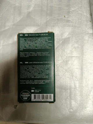 Telémetro Láser Parkside