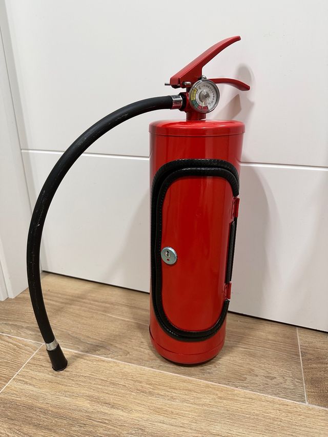 Minibar Extintor Rojo