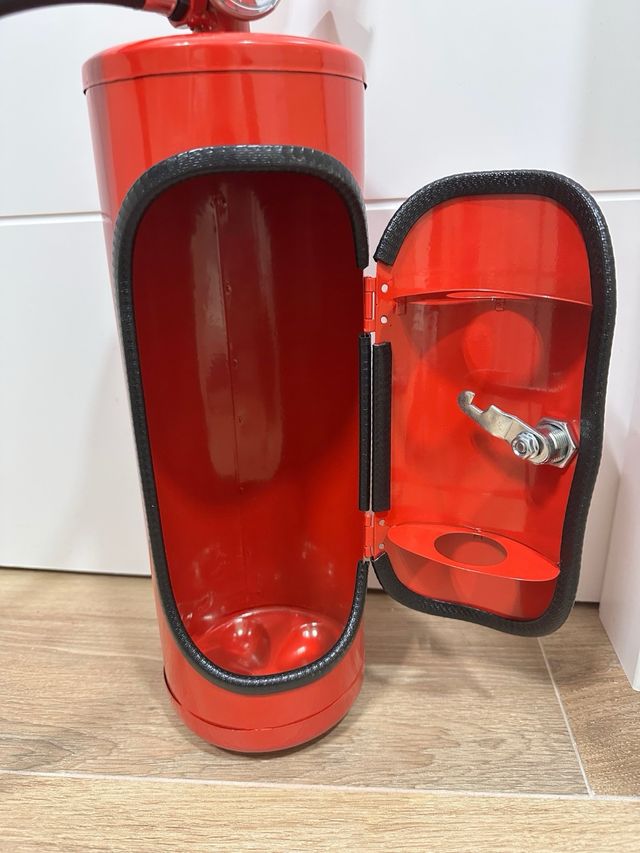 Minibar Extintor Rojo