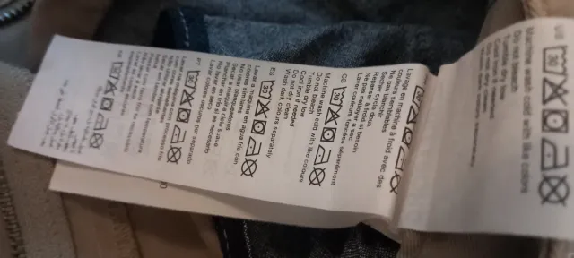 Pantalón Chino Corto Beige Hombre Talla 32