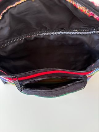 Riñonera étnica multicolor