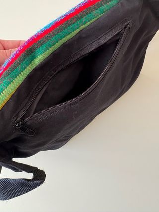 Riñonera étnica multicolor