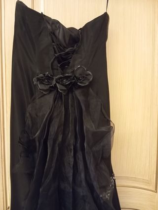 Abito lungo da cerimonia nero