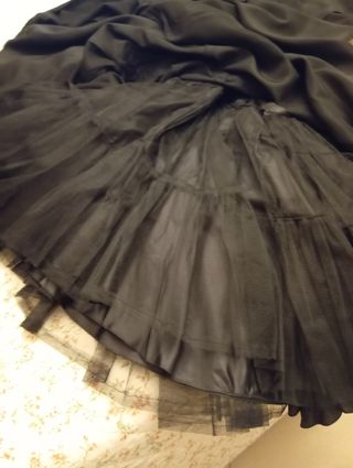 Abito lungo da cerimonia nero