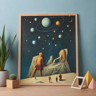 Stampa artistica spazio