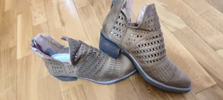 Botines Xti Beige/Marrón