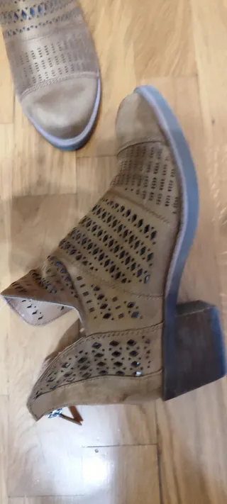 Botines Xti Beige/Marrón