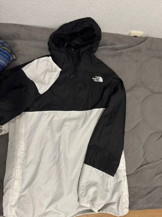 Cortavientos The North Face Negro/Blanco