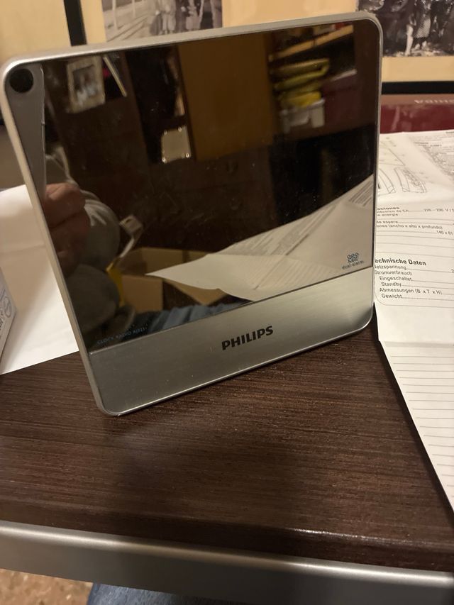 Radio Despertador Espejo Philips AJ3231