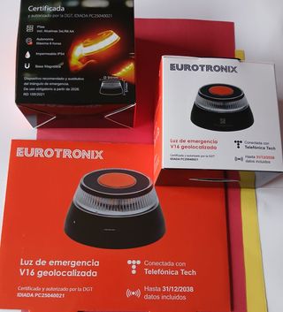 Lote 2 Balizas V16 Homologadas DGT