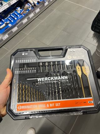 Set punte e inserti 63 pz Werckmann